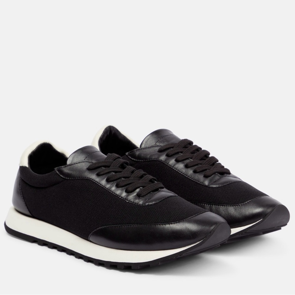 THE ROW Owen Runner Sneakers | Women’s Black Casual Runner Sneakers